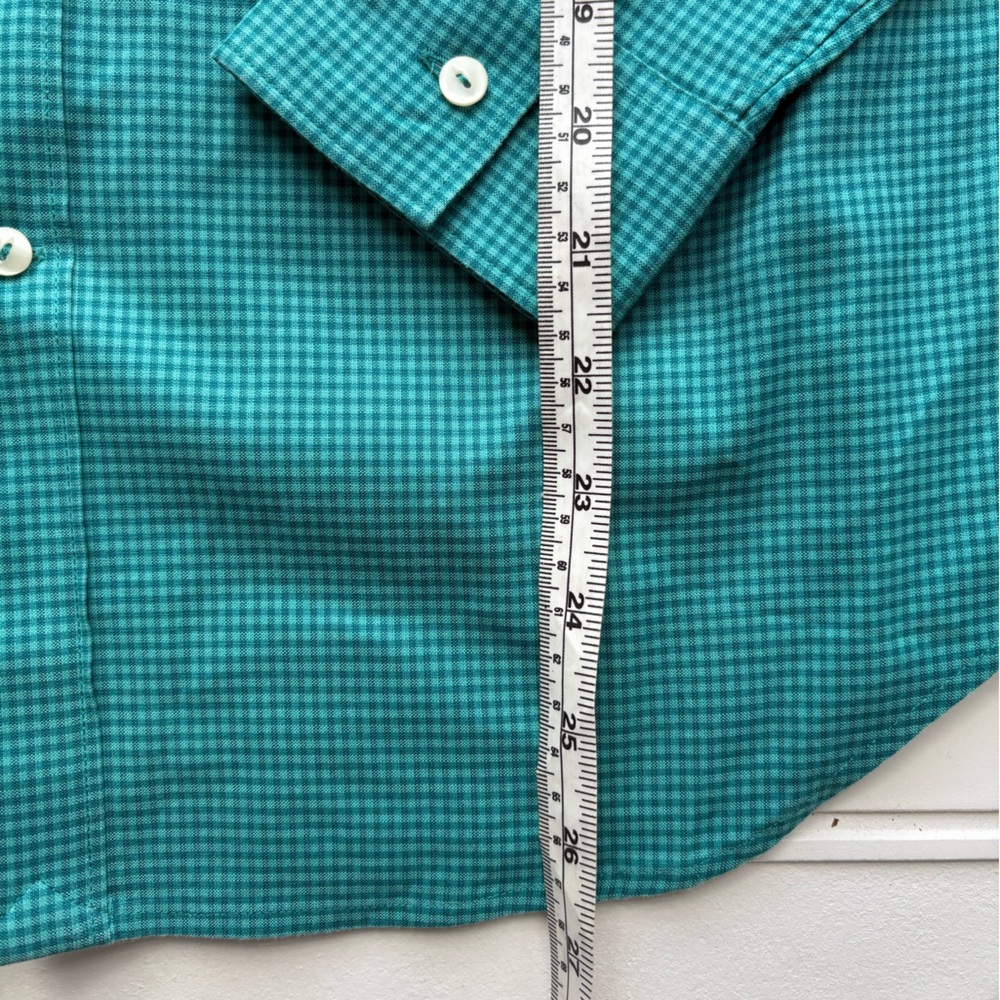 Southern Tide Women’s Green Gingham Button Down Shirt Size 6 - Picture 8 of 8